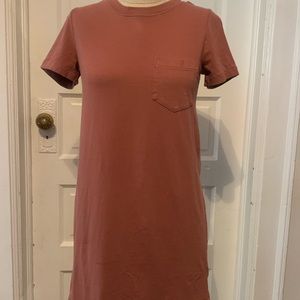 Madewell pocket tee dress